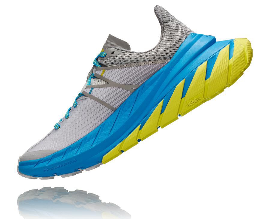 Hoka One One Tennine Trailskor Dam - Grå - UMVJR-9052